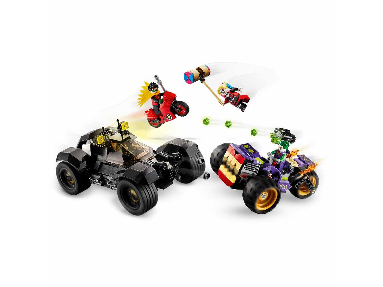 lego dc comics super heroes all’inseguimento del tre-ruote di joker.