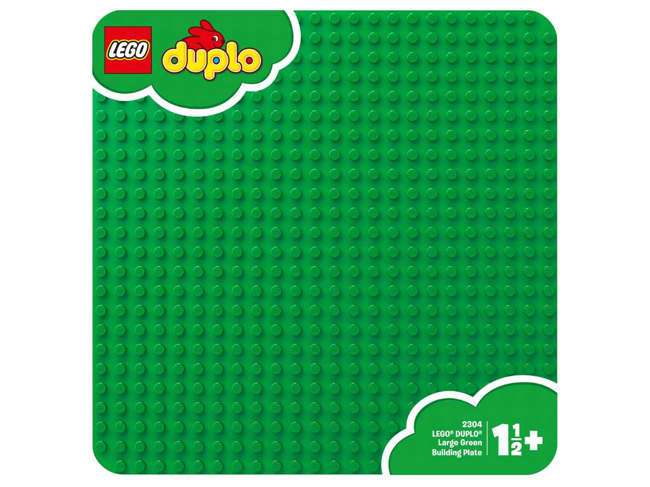 lego duplo base verde.