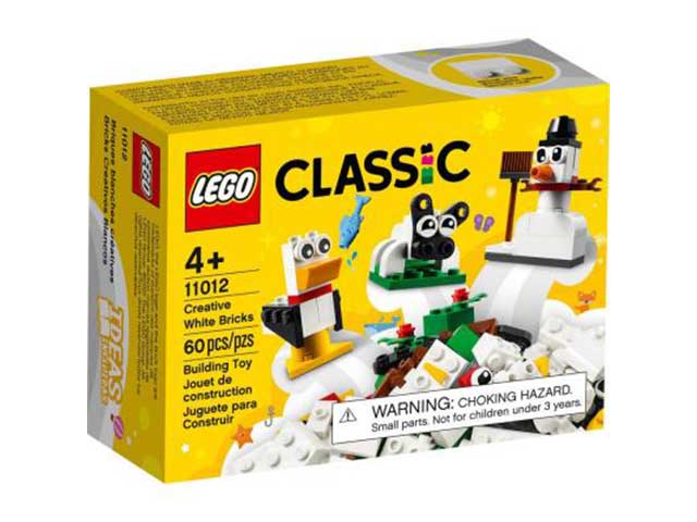 Lego classic mattoncini bianchi 11012