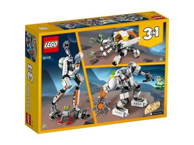 Lego creator mech per estrazioni 31115