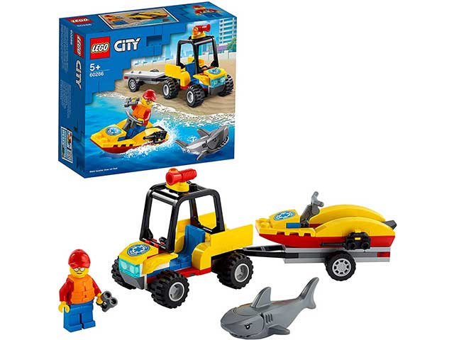 Lego city atv di soccorso balneare60286