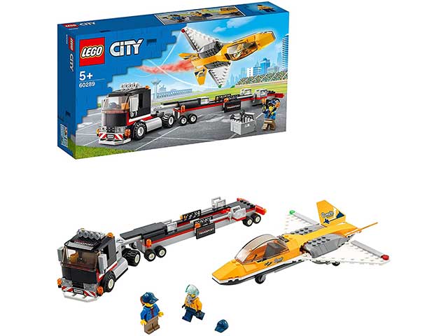 lego city trasportatore di jet 60289
