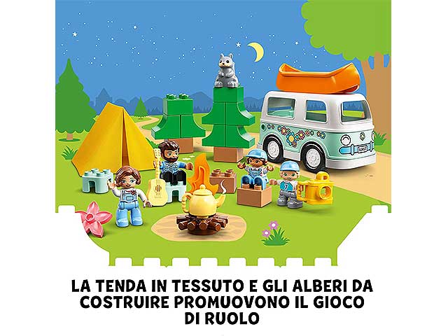 Lego lego duplo avv.in famiglia sul van 10946
