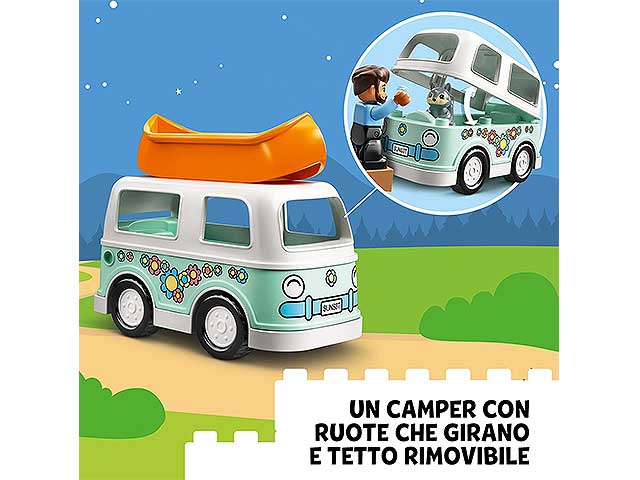 Lego lego duplo avv.in famiglia sul van 10946