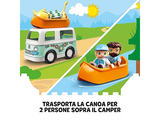 Lego lego duplo avv.in famiglia sul van 10946
