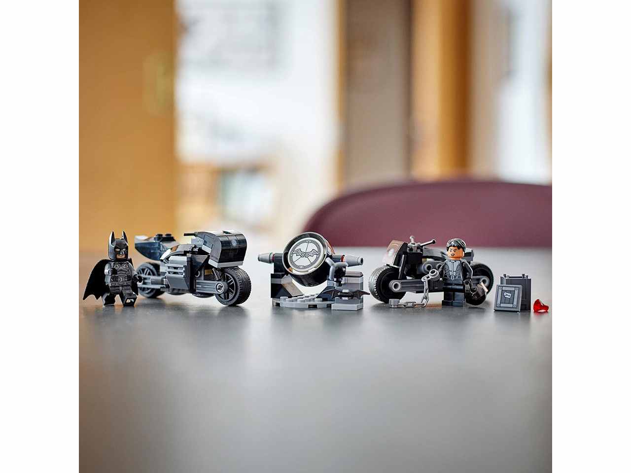 Lego dc inseg.sulla moto di batman76179
