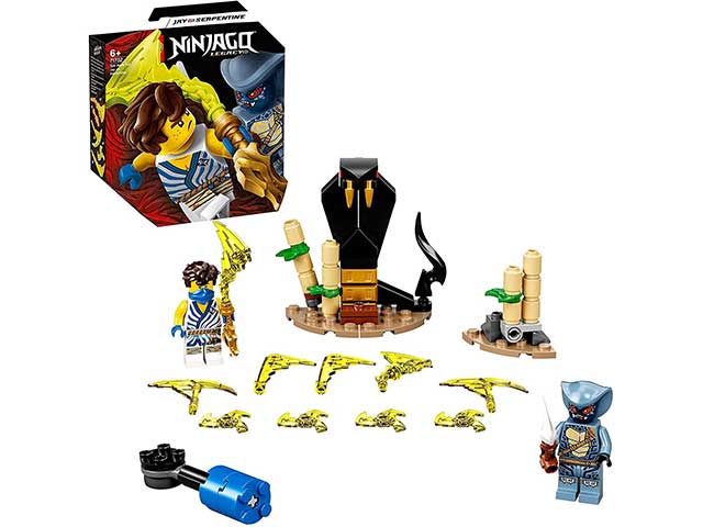 Lego ninjago jay vs serpentino 71732