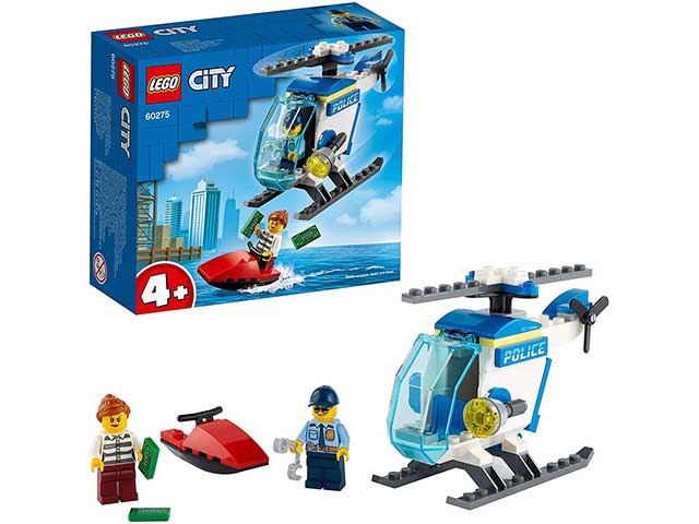 Lego city elicottero della polizia60275