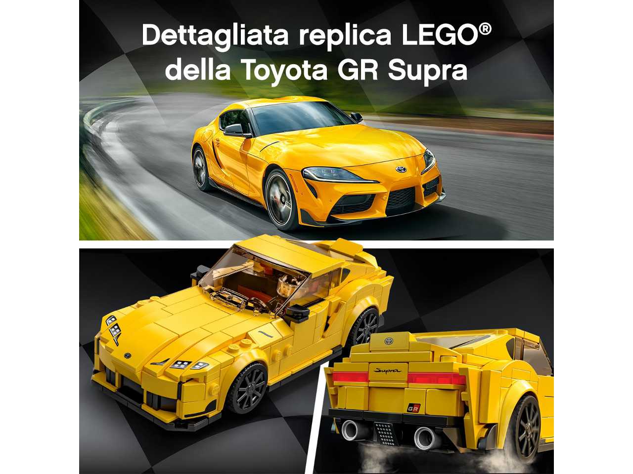 Lego speed champions toyota gr supra.