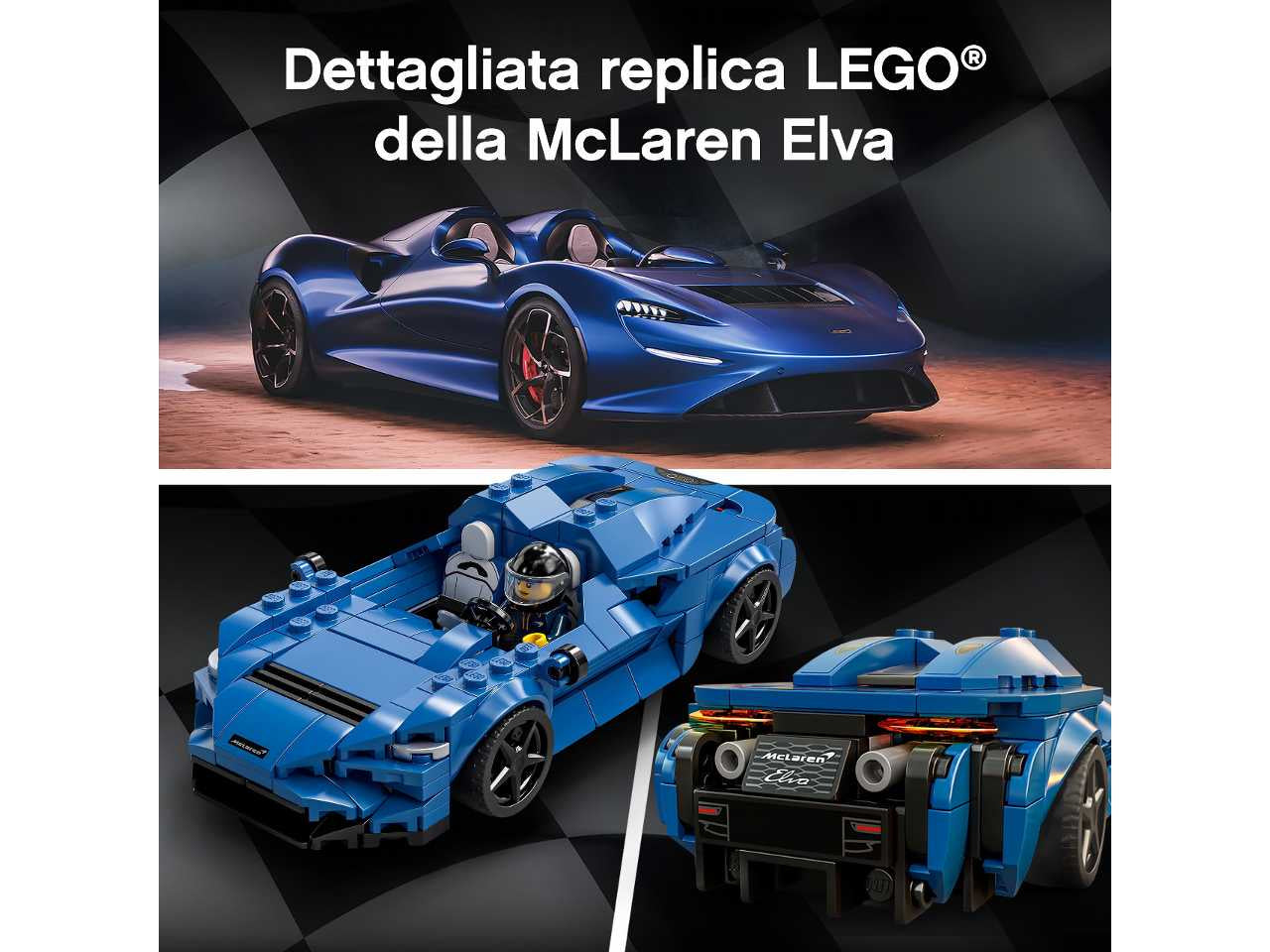 Lego speed champions mclaren elva.