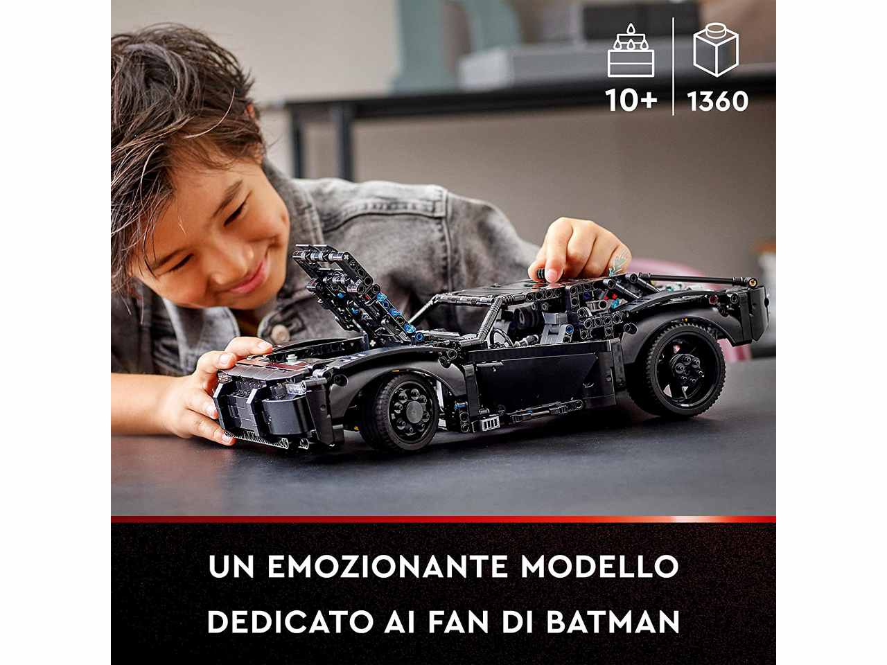 Lego technic batmobile di batman 42127