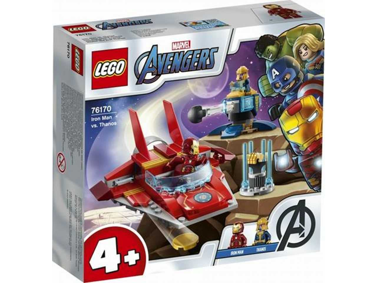 Lego marvel super heroes iron man vs. thanos.