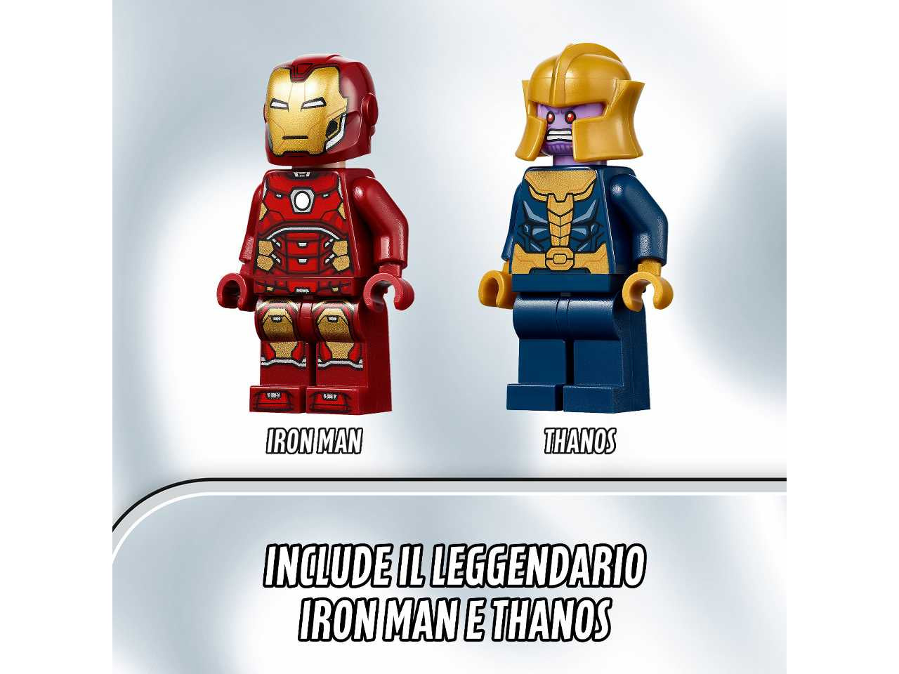 Lego marvel super heroes iron man vs. thanos.