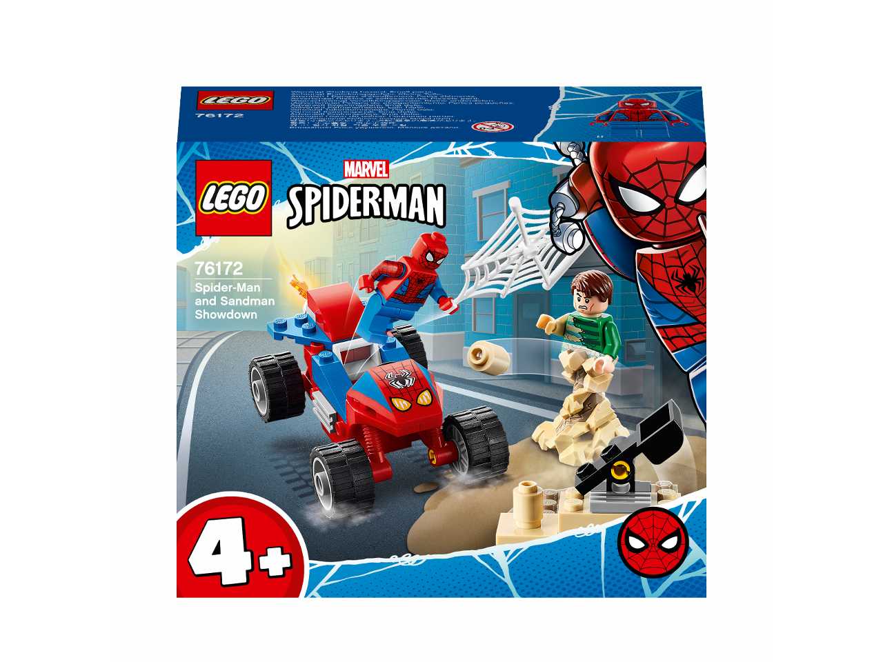 lego marvel super heroes la resa dei conti tra spider-man e sandman.
