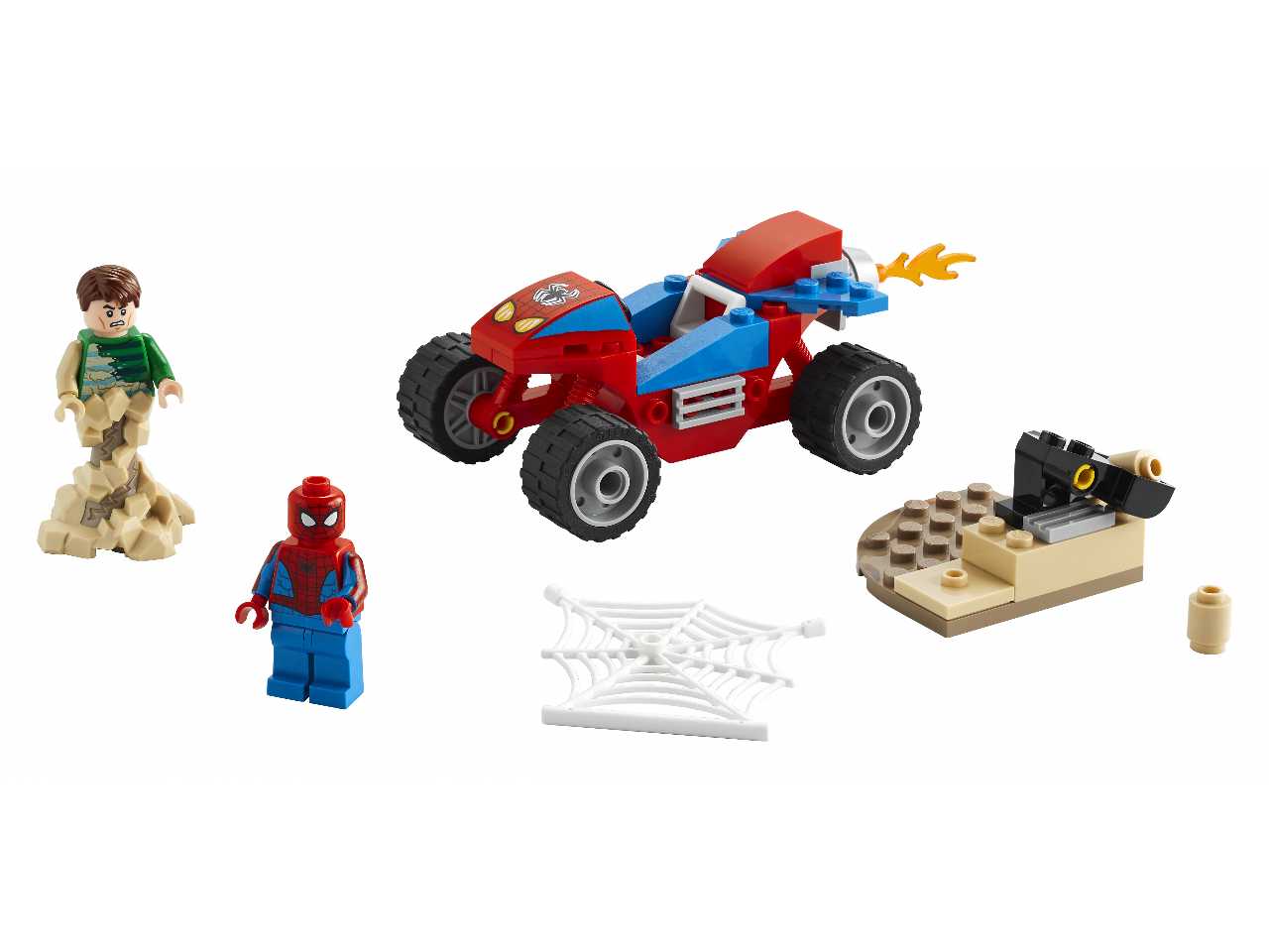 lego marvel super heroes la resa dei conti tra spider-man e sandman.