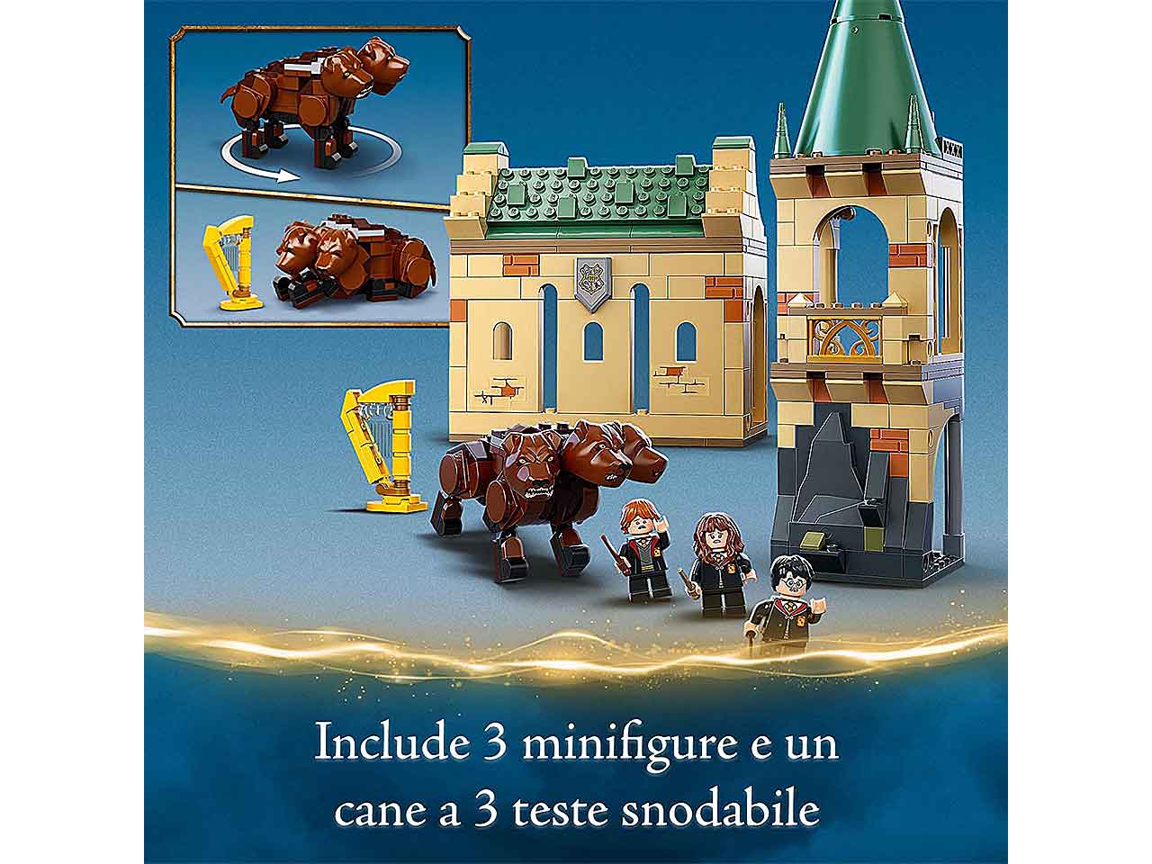 Lego harry potter incontro c/fuffi 76387