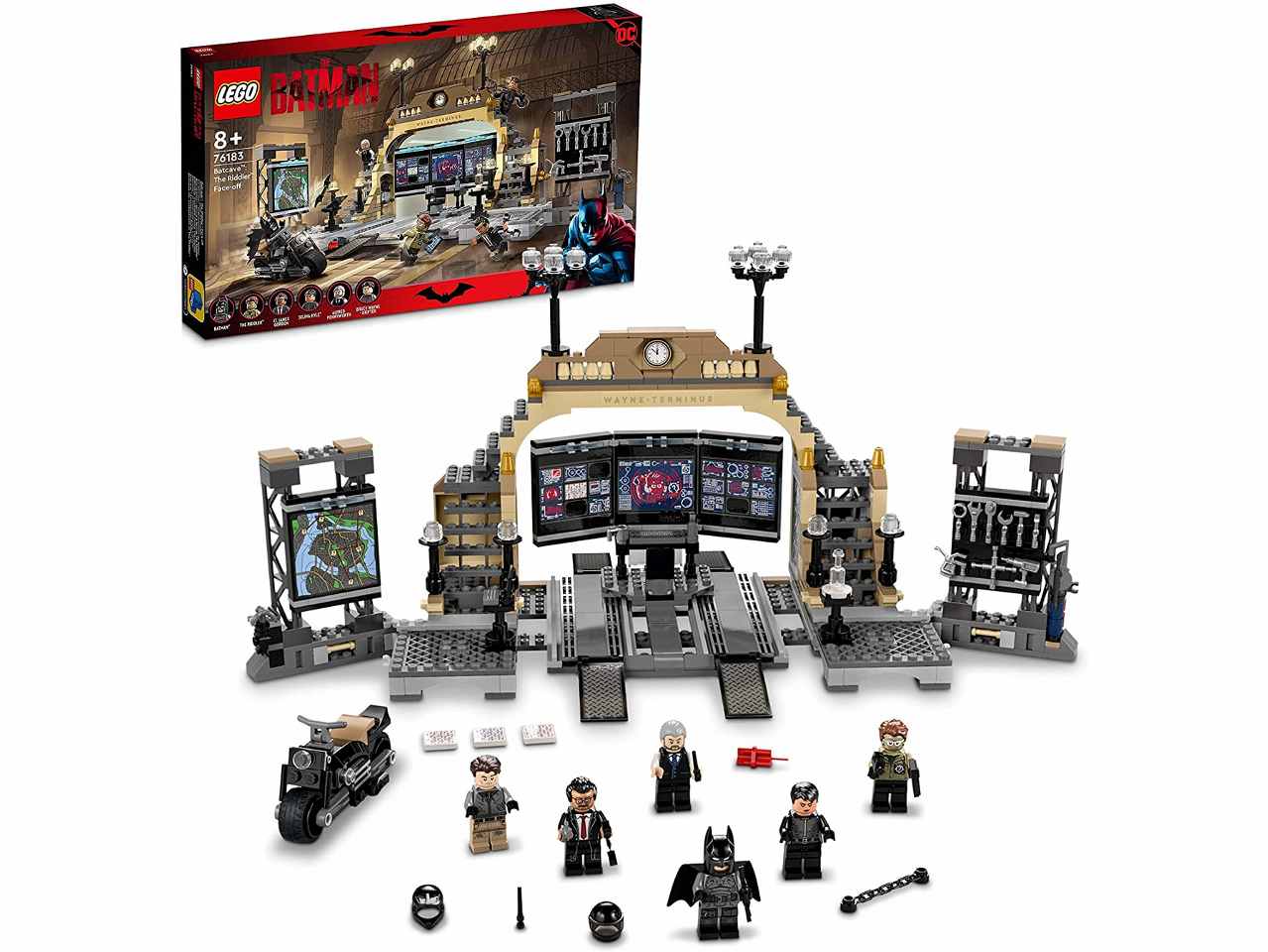Lego dc batcaverna faccia a faccia c/the riddler 7