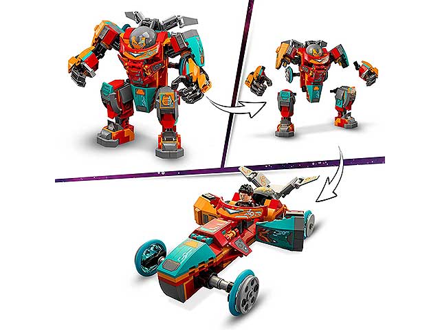 Lego  super hero iron man sakaariano 6194