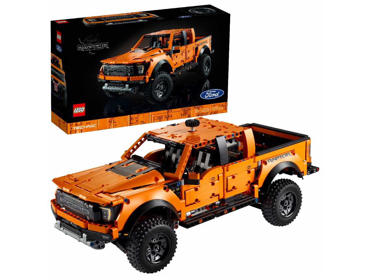 Lego ford f-150 raptor.