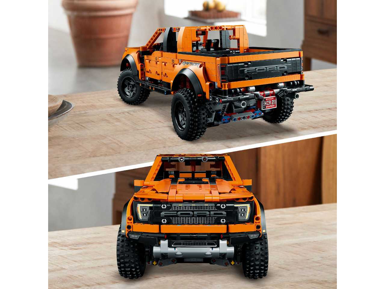 Lego ford f-150 raptor.