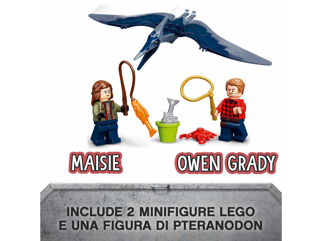 Lego inseguimento dello pteranodonte.