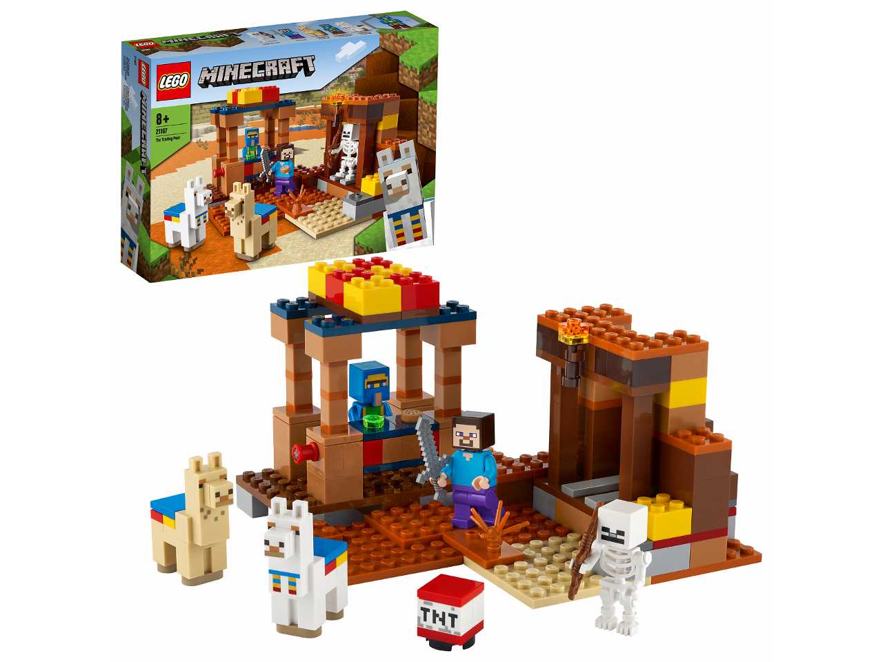Lego minecraft il trading post.