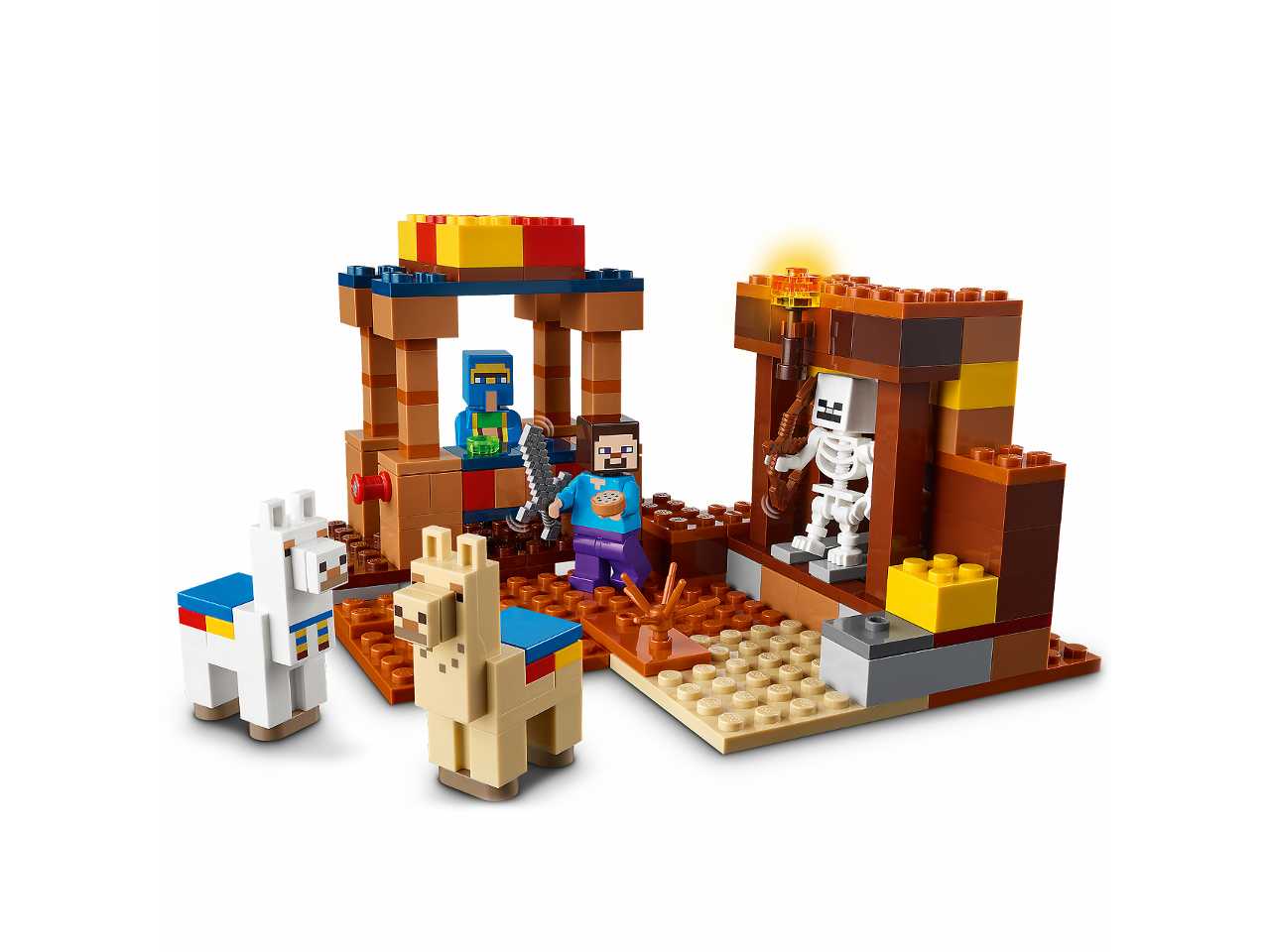 Lego minecraft il trading post.