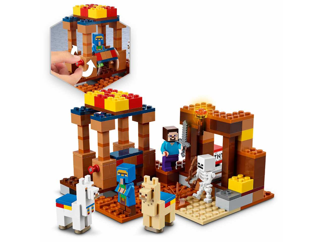 Lego minecraft il trading post.