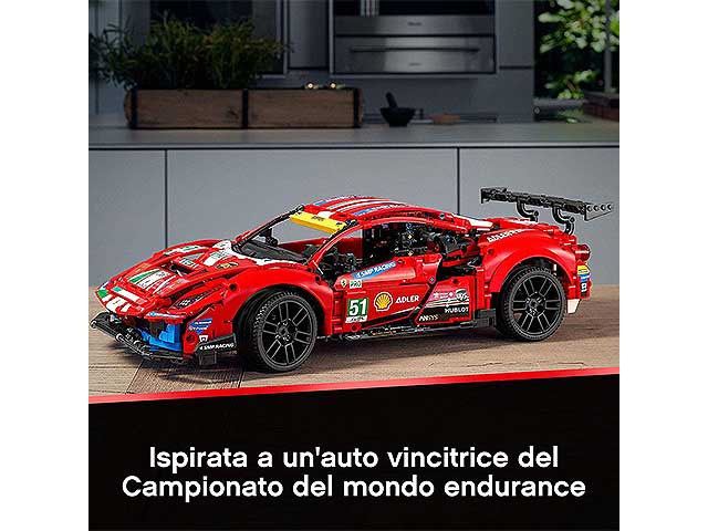 Lego technic ferrari 488 gte 42125