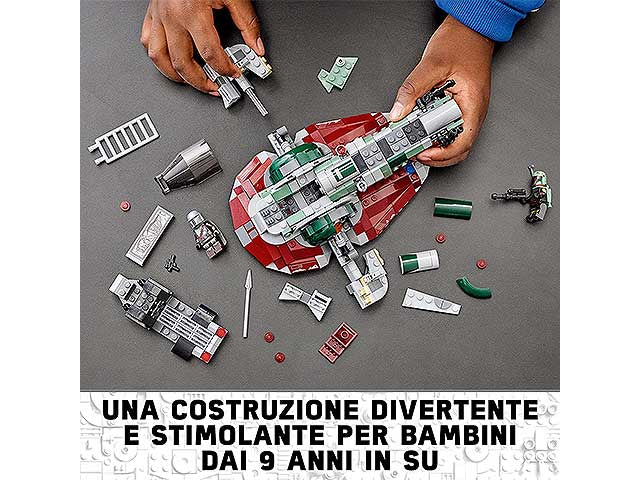 Lego star wars astronave di boba fett 75312