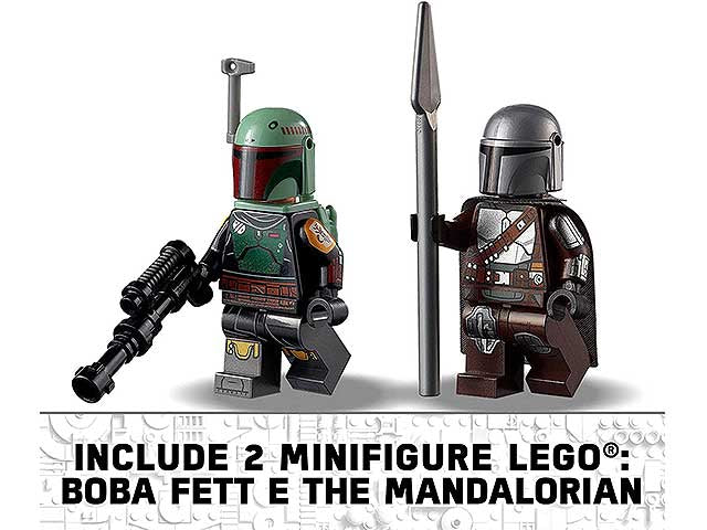 Lego star wars astronave di boba fett 75312