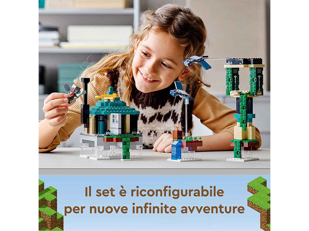 Lego minecraft sky tower 21173
