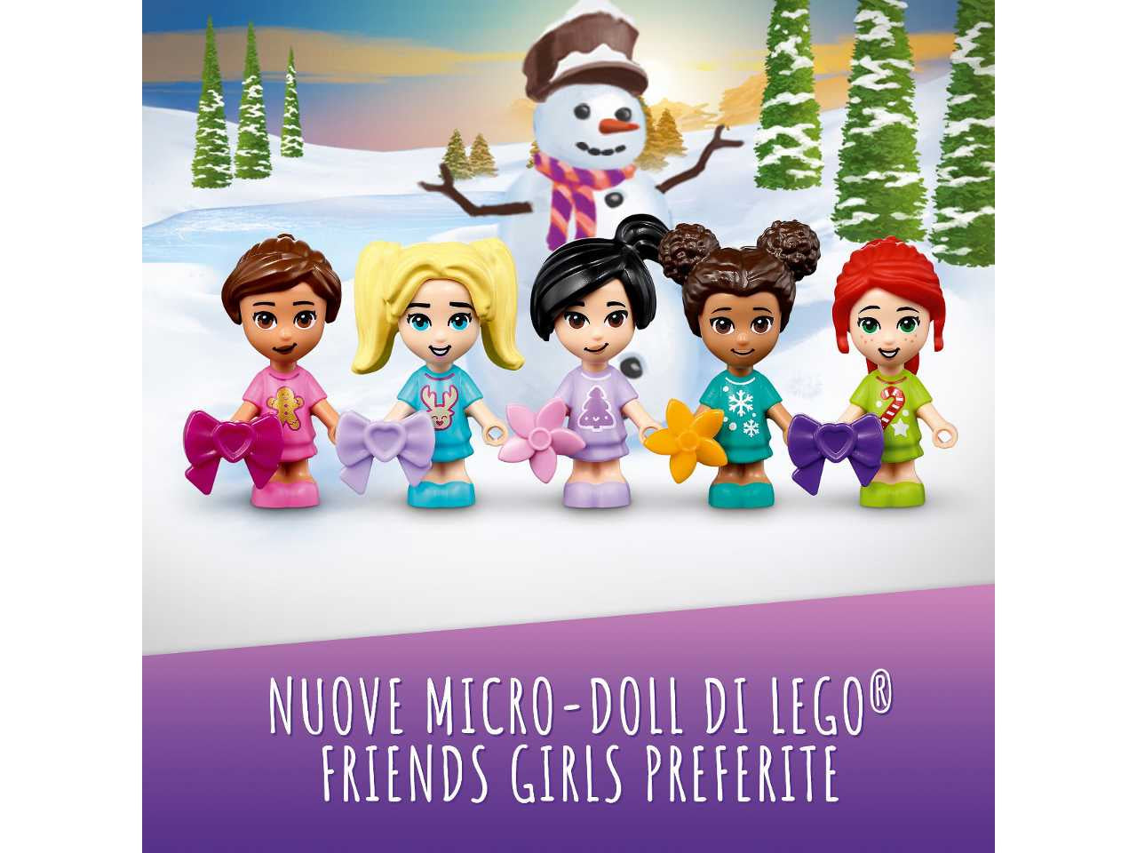 Lego friends calendario dell'avvento.