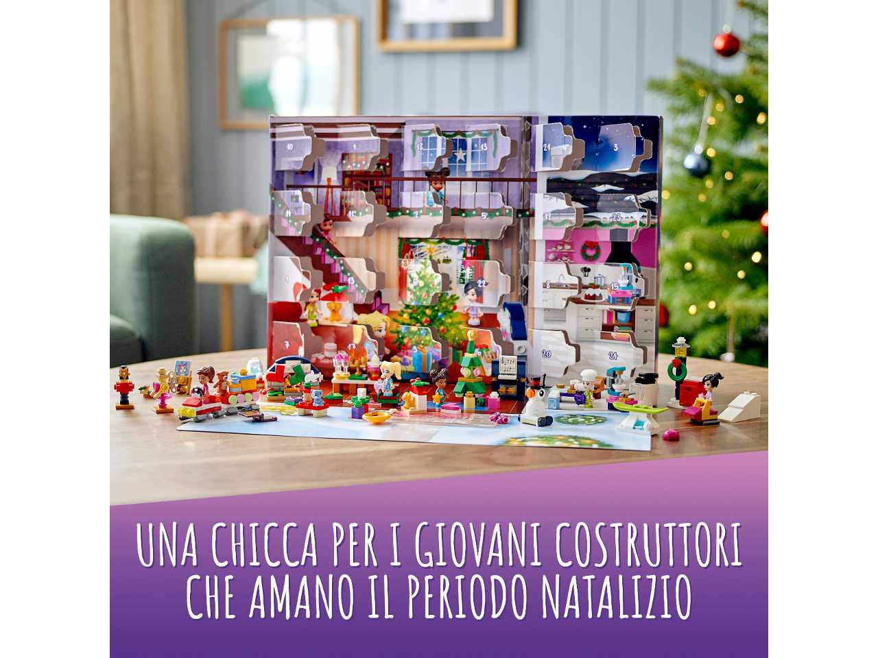 Lego friends calendario dell'avvento.