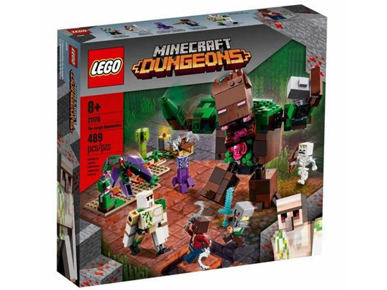 Lego minecraft l'abominio della giungla.