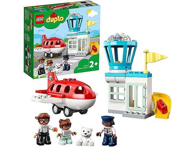 Lego duplo aereo e aeroporto 10961