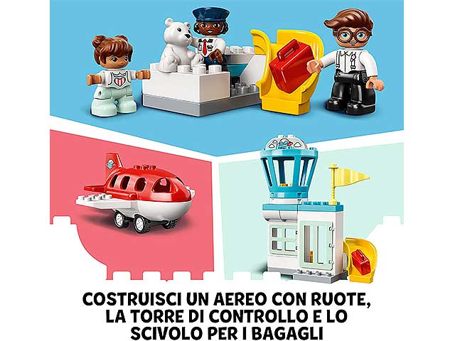 Lego duplo aereo e aeroporto 10961