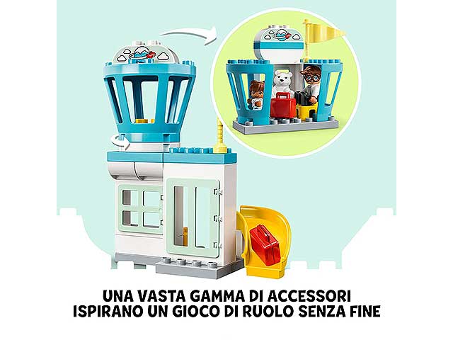 Lego duplo aereo e aeroporto 10961