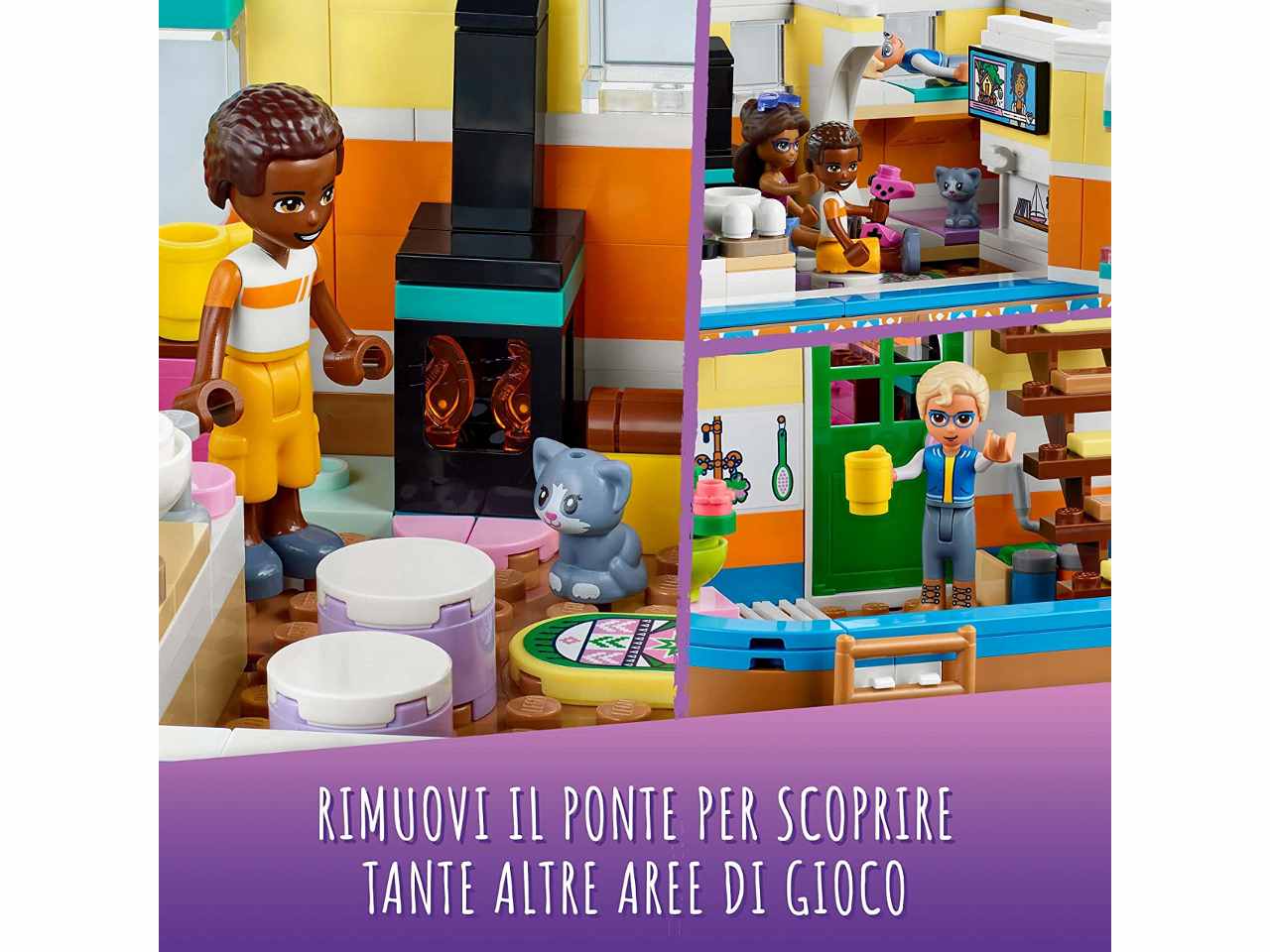 Lego friends casa gall.sul canale 41702