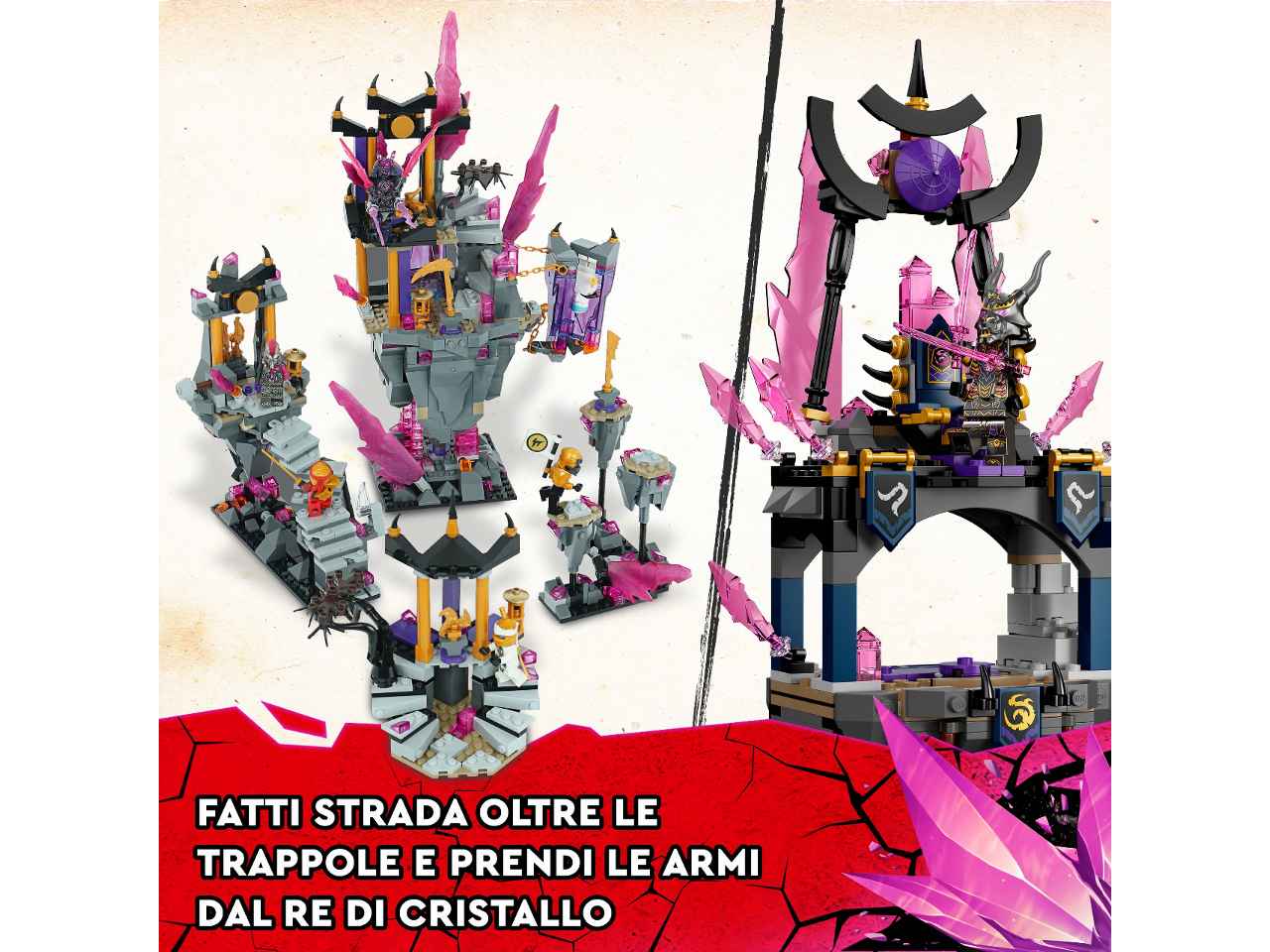 Lego ninjago tempio del re 71771