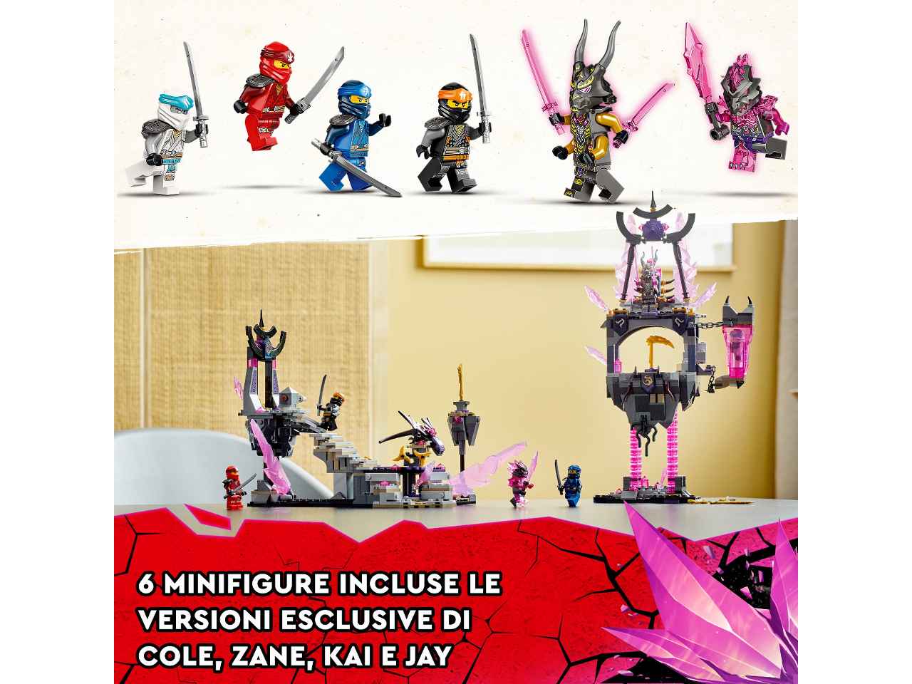 Lego ninjago tempio del re 71771