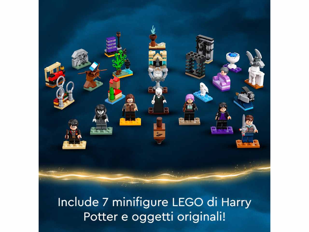 Lego harry potter calendario avvento 76404