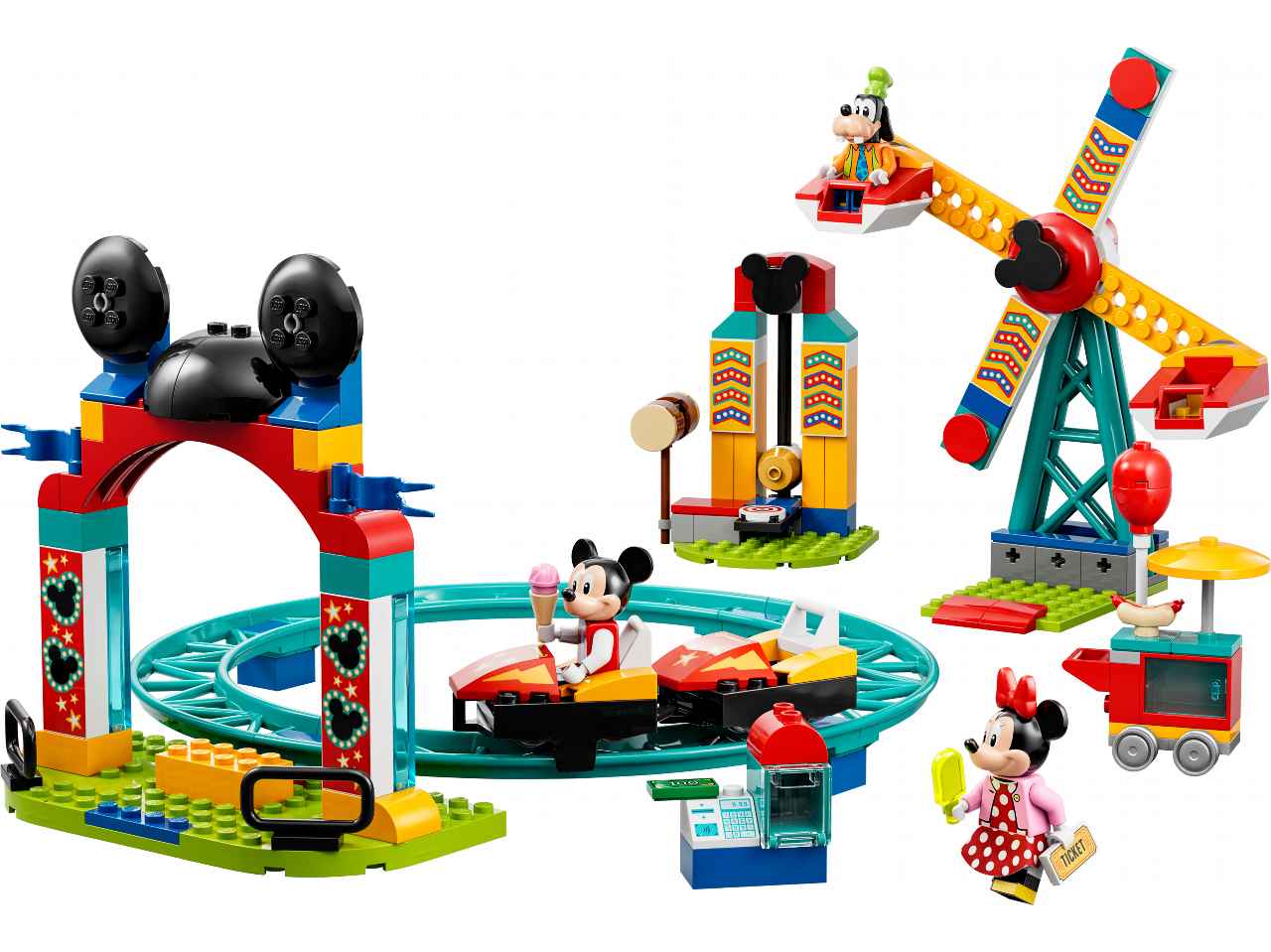 Lego disney mickey il luna park 10778