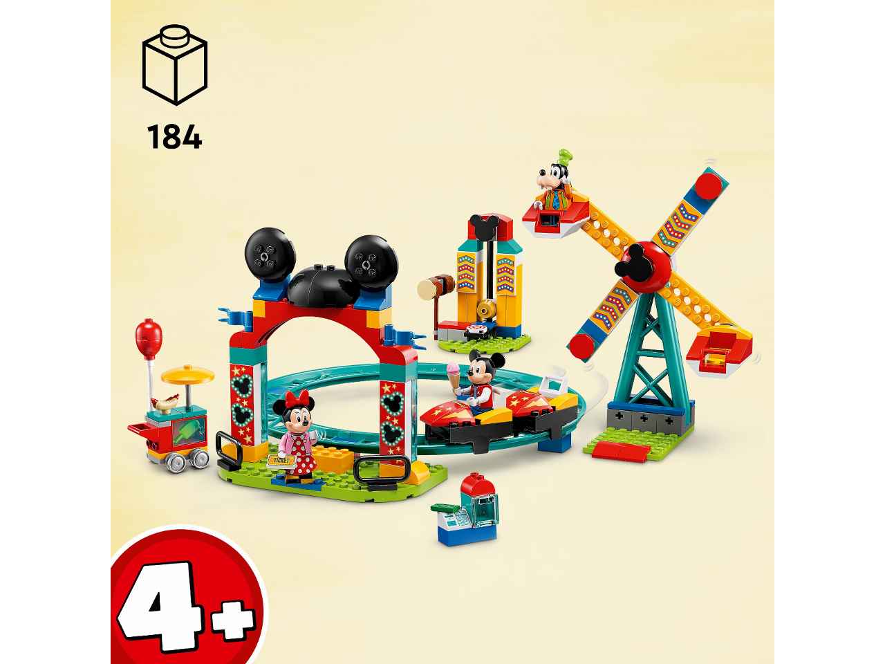 Lego disney mickey il luna park 10778