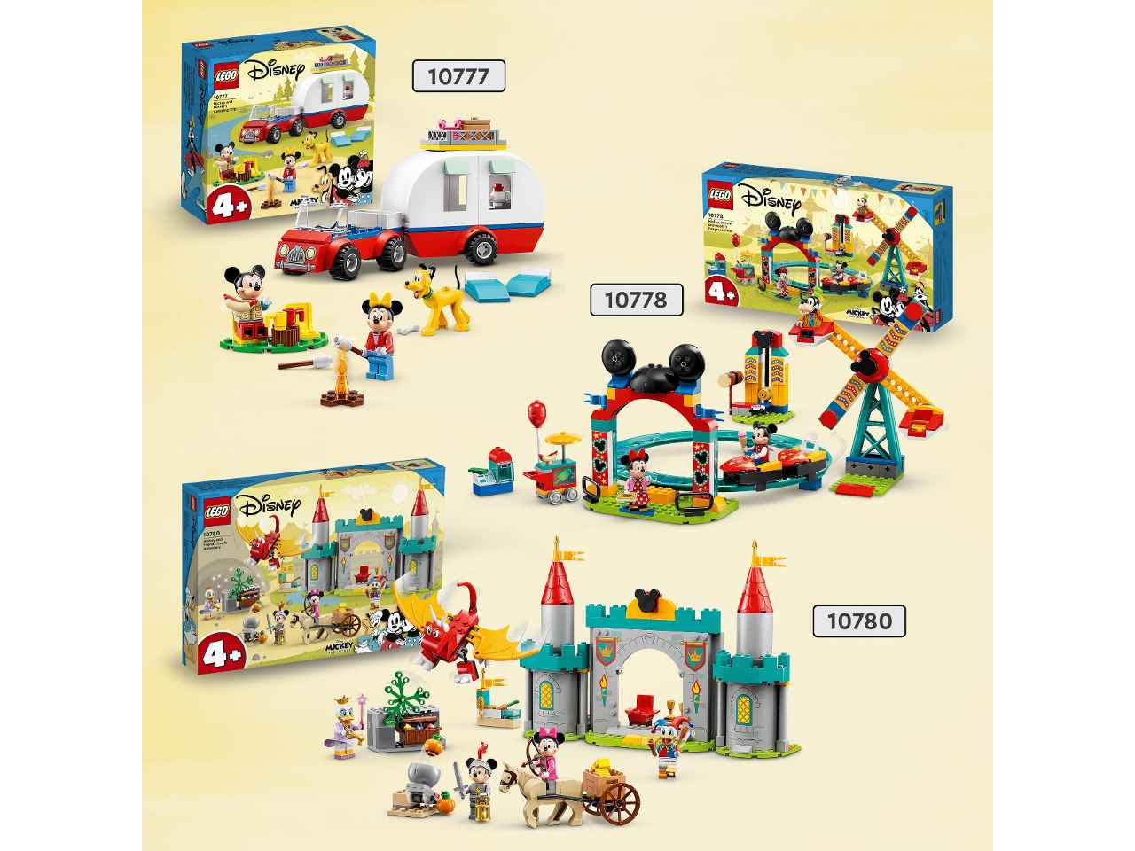 Lego disney mickey il luna park 10778