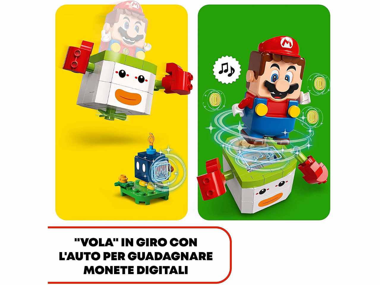 Lego super mario clown koopa di bowser jr 71396