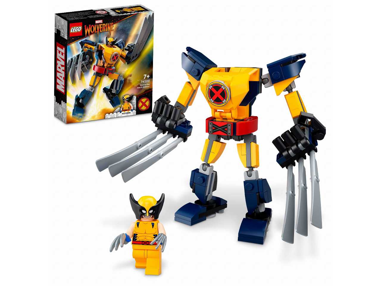 Lego armatura mech wolverine.