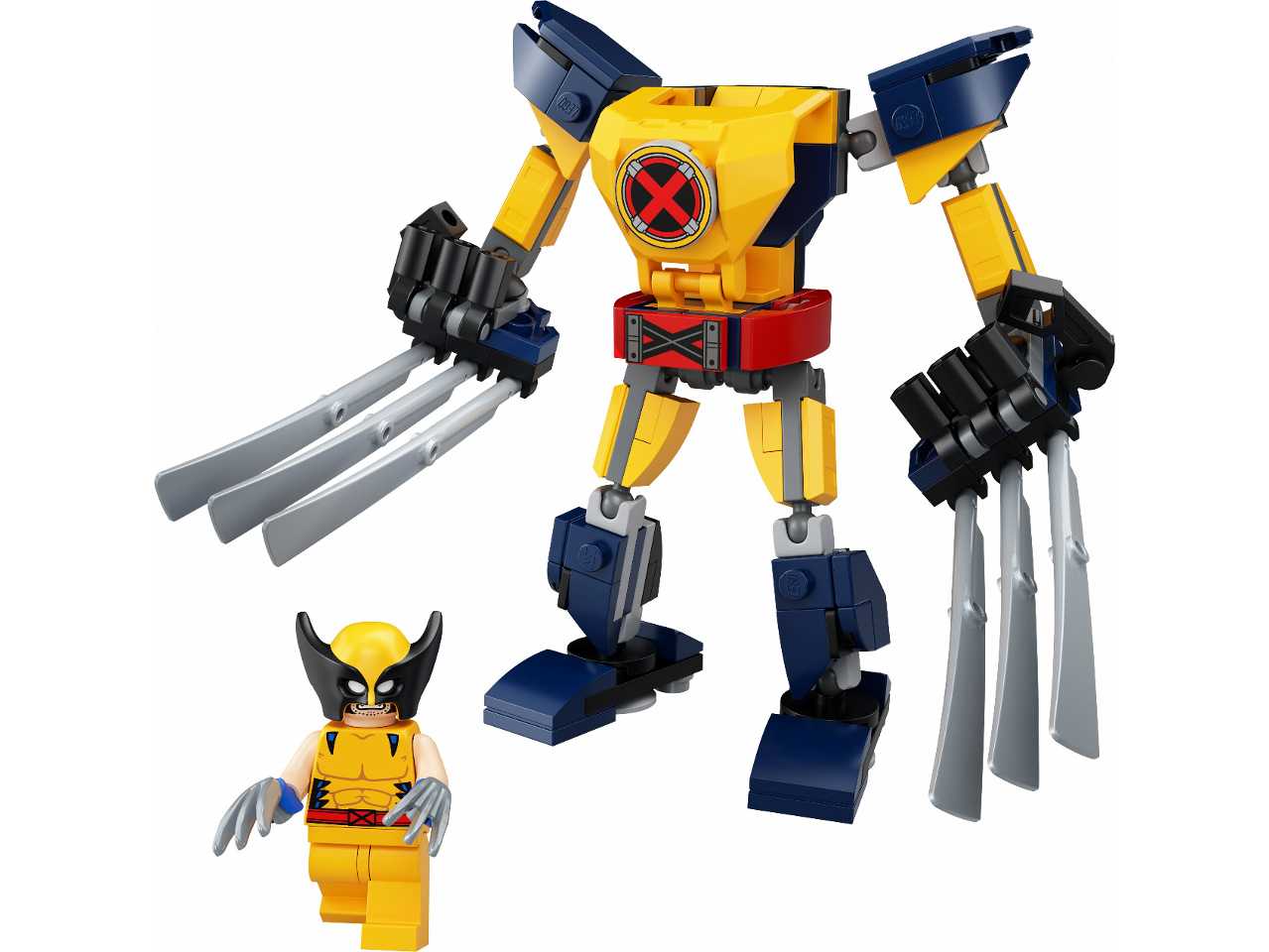 Lego armatura mech wolverine.