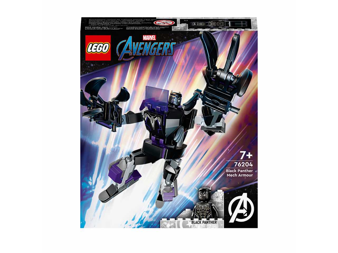 Lego armatura mech black panther.
