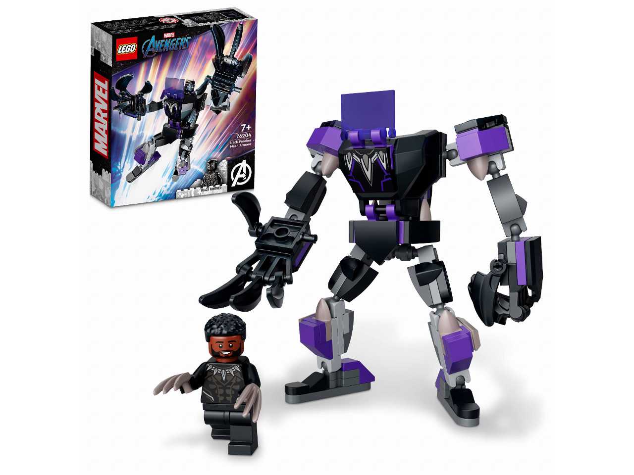 Lego armatura mech black panther.